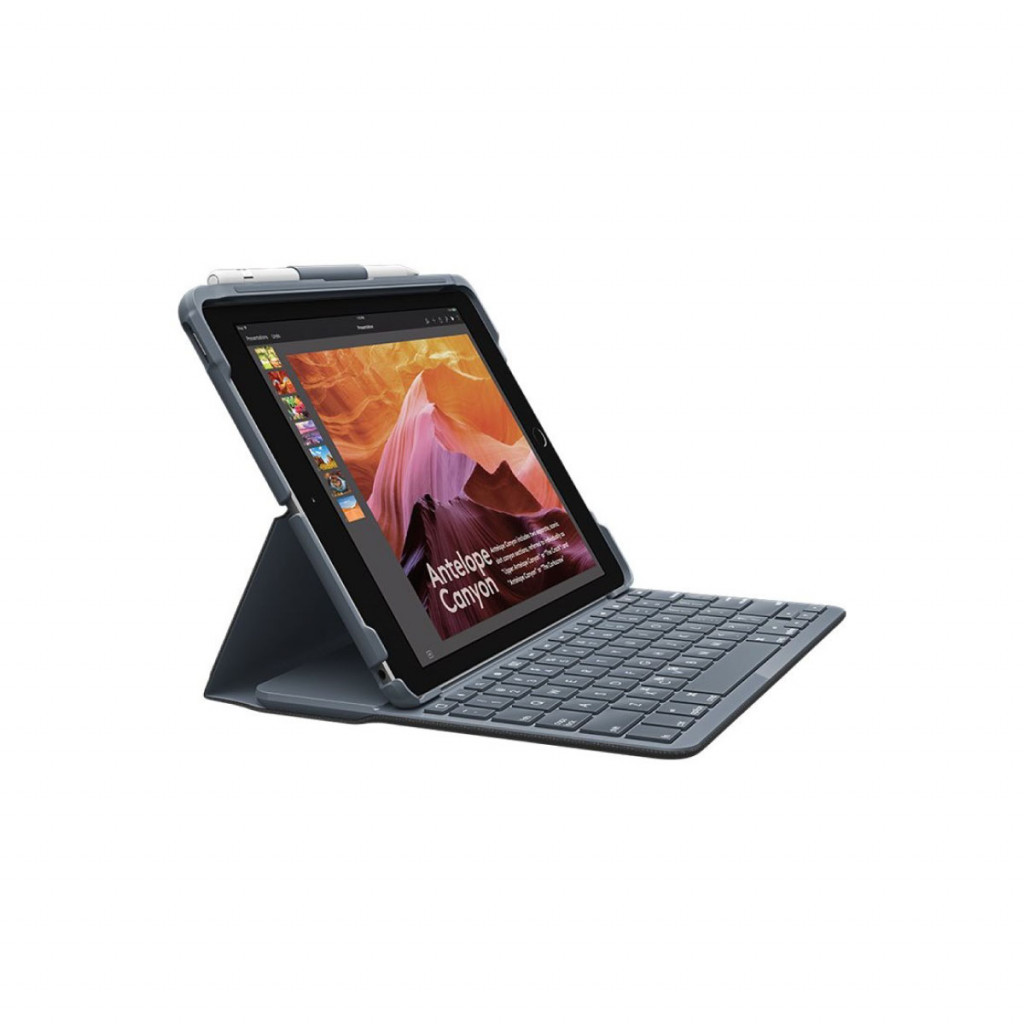 Logitech Slim Folio Keyboard cover for iPad 10.2-tommer